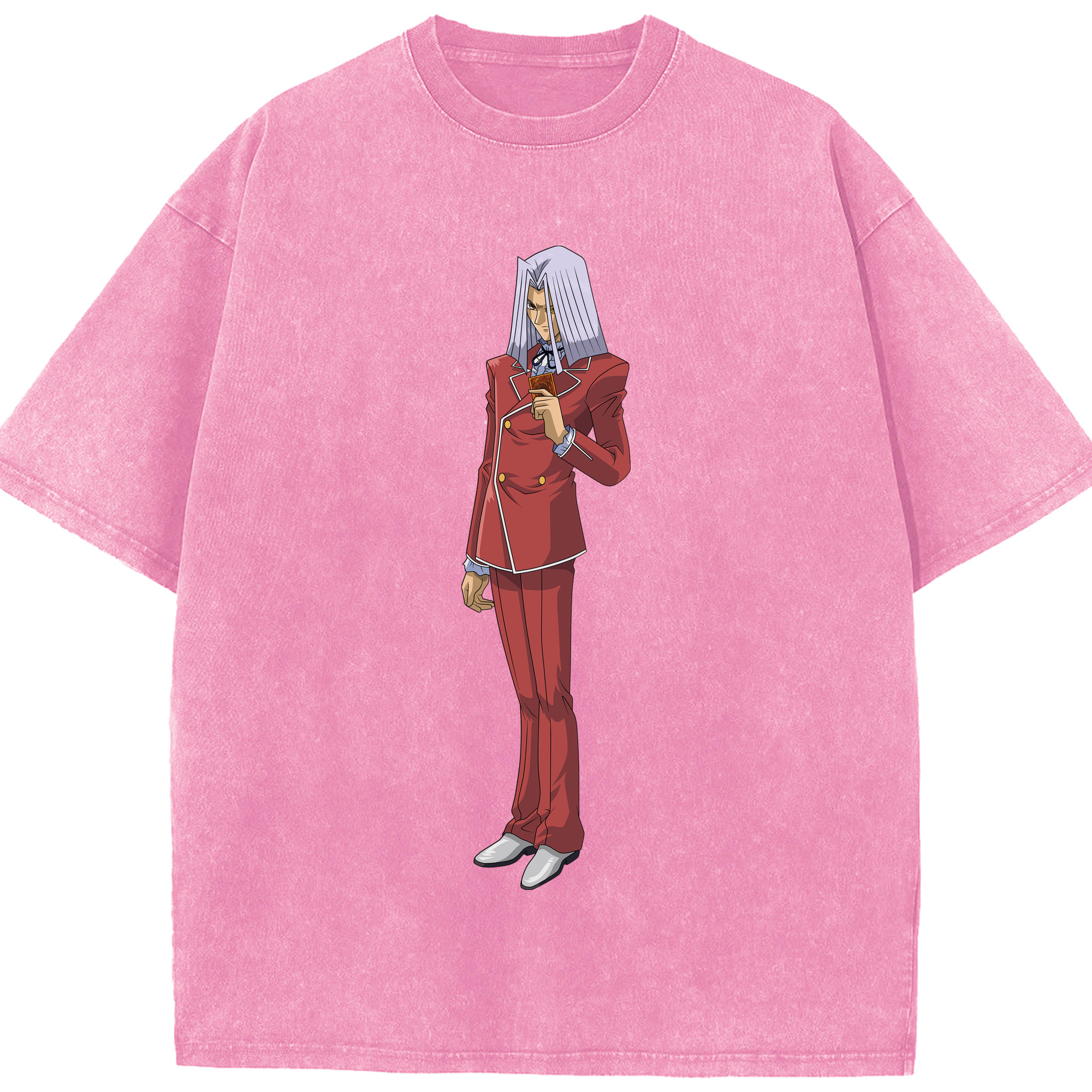 （画像用） 遊☆戯☆王 Yu-Gi-Oh! 綿100% ヴィンテージ風 半袖Tシャツ（フロントプリント）